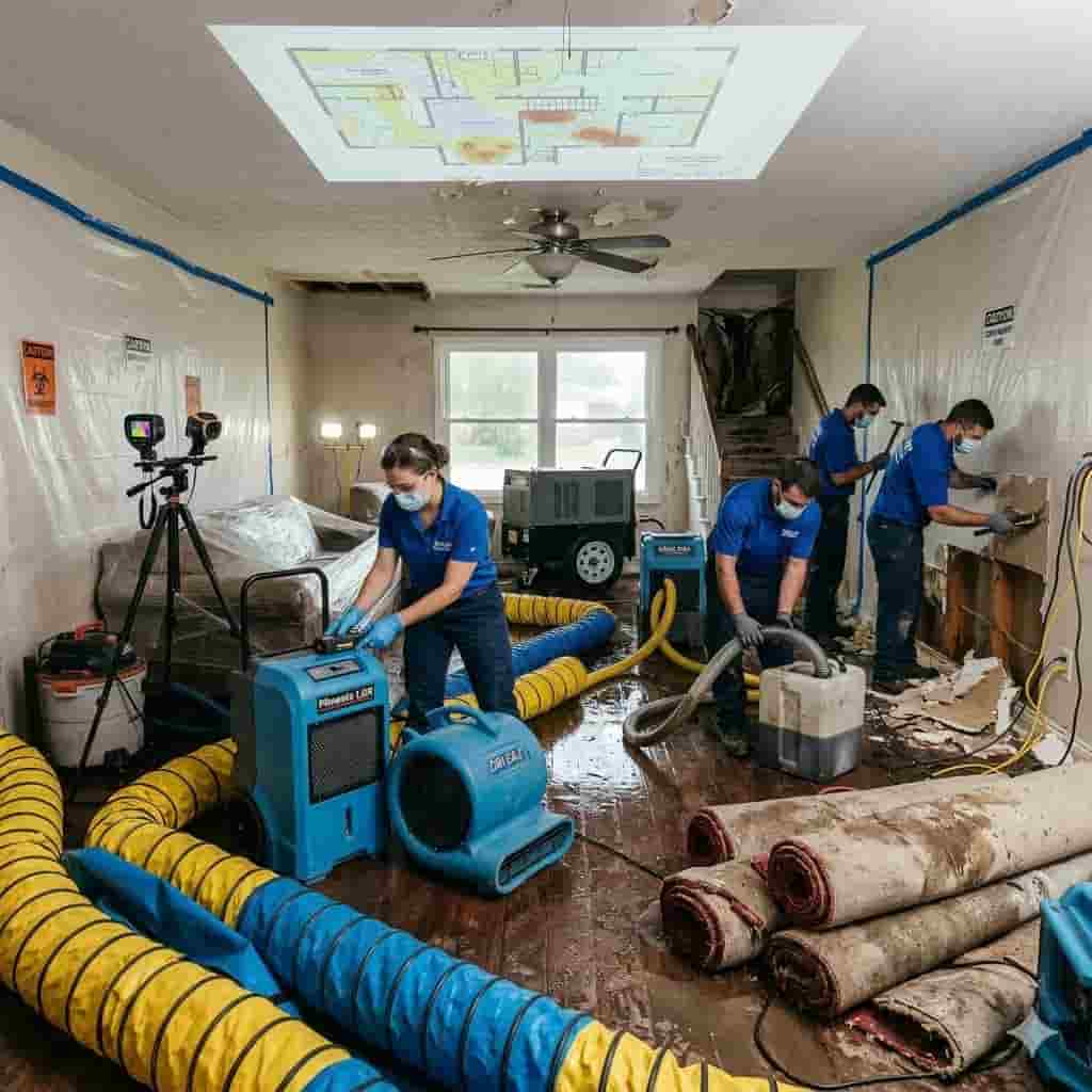 Water damage restoration for home and businesses